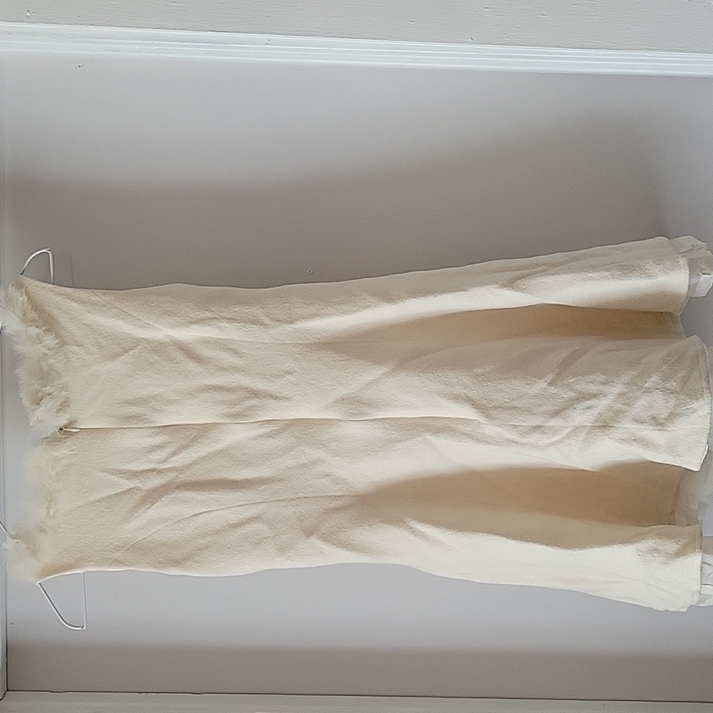 Liz Lisa Littles Girls Sz. 9 Dress White Soft Lined Holiday Formal Winter Cream - Picture 5 of 8